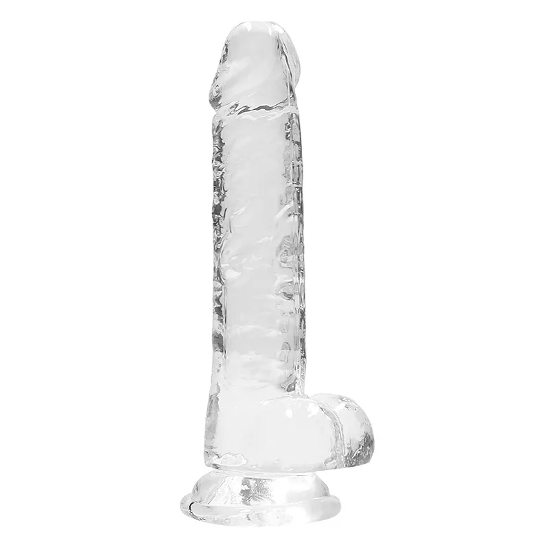 Real Rock Crystal Gode Crystal Clear 14 x 3.5cm Transparent